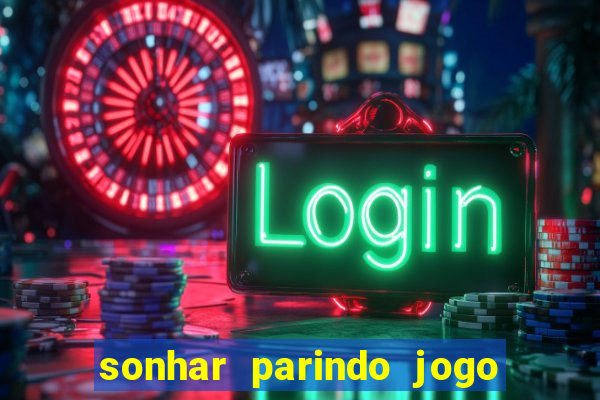 sonhar parindo jogo do bicho